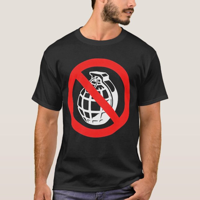 T-shirt Aucunes grenades (Devant)