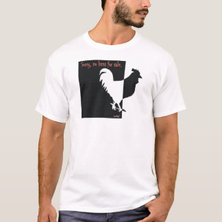 T-shirt Aucunes poules à vendre