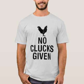 T-SHIRT AUCUNS GLOUSSEMENTS DONNÉS