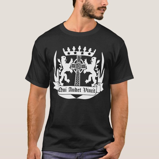 T-shirt Audet de Qui vincit. qui ose des victoires (Devant)