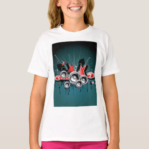 T-shirt Audio haut-parleurs musicaux