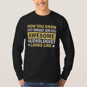 T-shirt Audiologue Docteur Audiologie Oreille Appareil Au