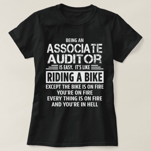 T-shirt Auditeur associé (Design devant)