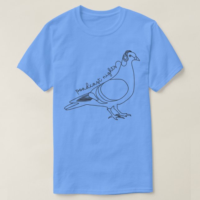 T-shirt auditeur de nuits 2 (Design devant)