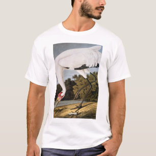 T-shirt Audubon : Grue de huée