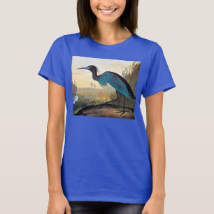 T-shirt Audubon : Héron de petit bleu