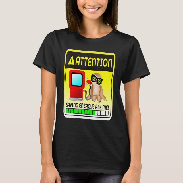 T-shirt Augmentation Des Prix Du Gaz À La Pompe Économie D (Devant)
