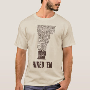 T-shirt augmenté longue par traînée du Vermont