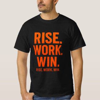 T-shirt AUGMENTE. WORK. WIN - Motivation inspirante