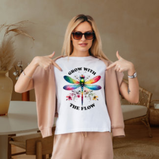 T-shirt Augmenter avec le flux