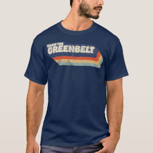 T-shirt Augmenter le rétro ceinture verte