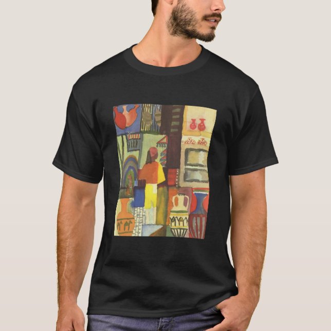 T-shirt August Macke - revendeur avec le vendeur 1914 de (Devant)
