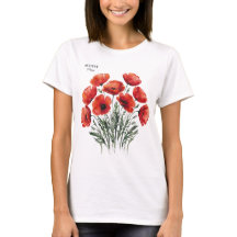 August Poppy Bloom - Cadeau d'anniversaire personn