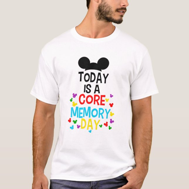 T-shirt Aujourd'Hui Est Le Jour De La Mémoire Principale P (Devant)