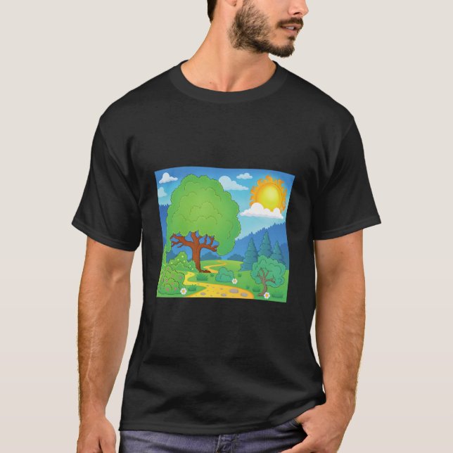 T-shirt Aujourd'Hui Est Une Belle Journée (Devant)