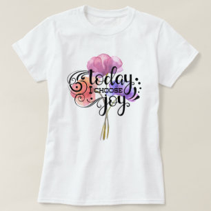 T-shirt Aujourd'hui je choisis Joy Débardeur