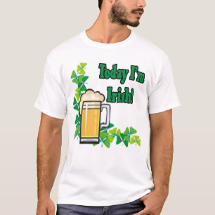 T-shirt Aujourd'hui je suis irlandais