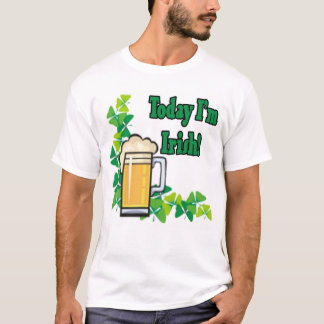 T-shirt Aujourd'hui je suis irlandais
