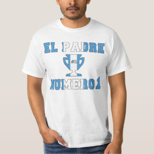 T-shirt Aumônier Número 1 d'EL - papa du numéro 1 dans