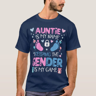 T-shirt Auntie Gender Keeper Women Keeper ofhe Gender Reve