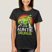 Auntiesaurus Dinosaur T Rex Auntie Saurus Funny Au