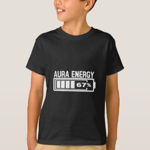 T-shirt Aura Energy 67 Funny Six Sept Mèmes Gen Alpha Slan