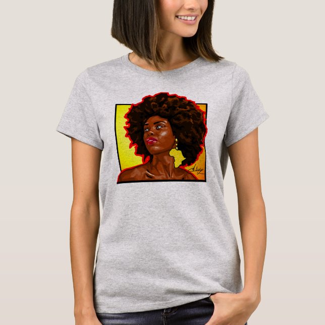 T-shirt Aura naturelle 2 (Devant)