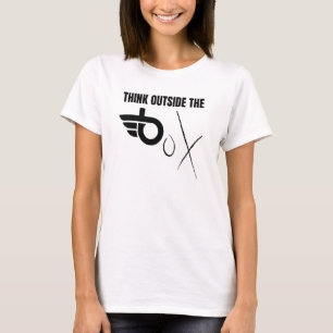 T-shirt Aura Visionnaire Moderne Minimaliste Pensez Hors d