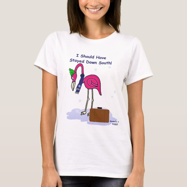 T-shirt Aurait Dû Rester South Shirt (Devant)