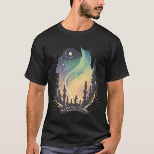 T-shirt aurores boréales Aurora Borealis Belle