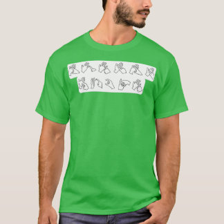 T-shirt Auslan Rocks