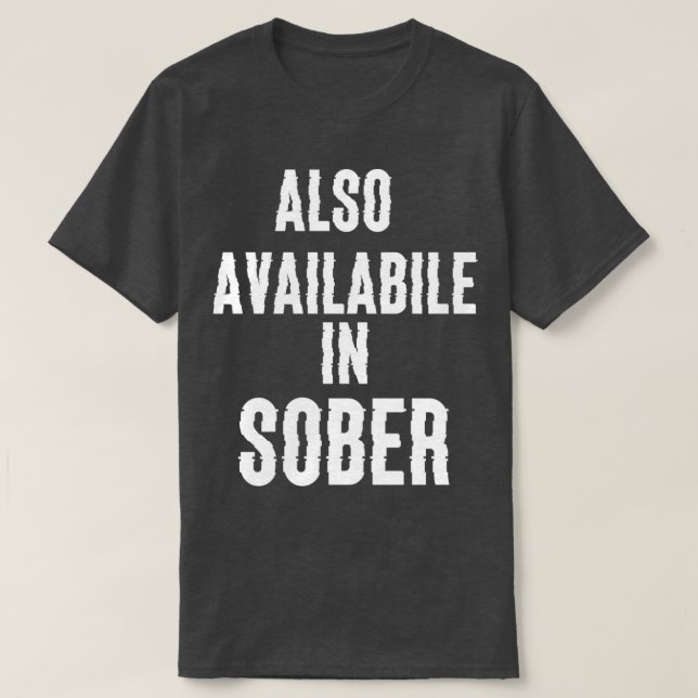 T-shirt Aussi disponible en sobre (Design devant)