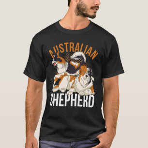 T-shirt Aussie animal animal chien mignonne berger austral
