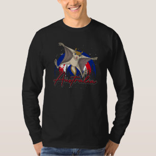 T-shirt Aussie Animal Sugar Glider Australie Drapeau Austr