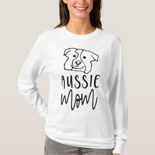 T-shirt Aussie Maman D'Un Berger Australien Ausshole