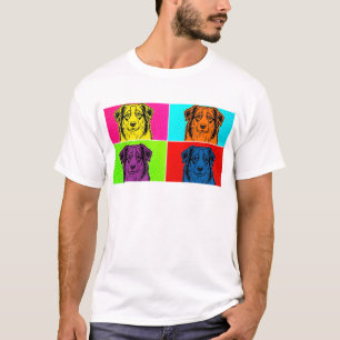 T-shirt Aussie Pop Art de style Warhol   Berger Australien