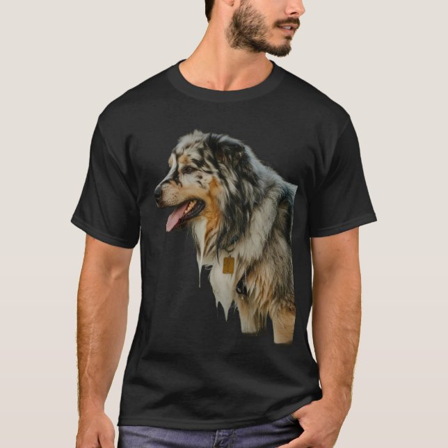 T-shirt Aussie Trailside portrait (Devant)