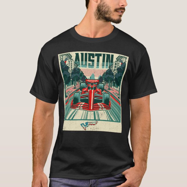 T-shirt Austin Formula Racing Austin Race Formula Racing (Devant)