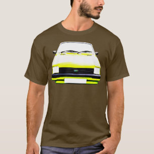 T-shirt Austin Metro 1980 classique contraste élevé