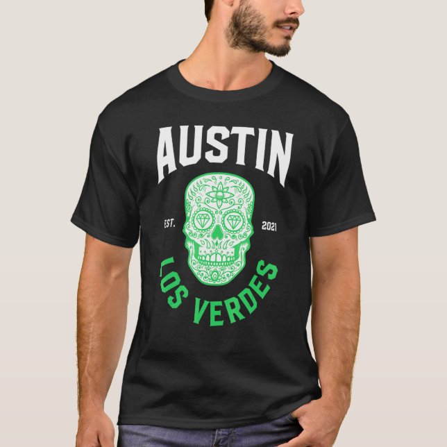 T-shirt Austin Verdes Gear Austin Futbol Austin Soccer Fc  (Devant)