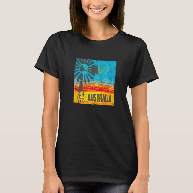 T-shirt australia windmill (Devant)