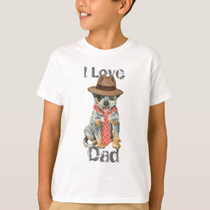 T-shirt Australian Cattle Chien Papa