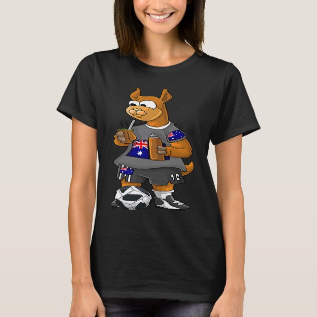 T-shirt Australian Fan Lama (Devant)