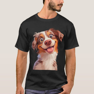T-shirt Australian Shepherd Dog Lover Aussie Owner Walker 