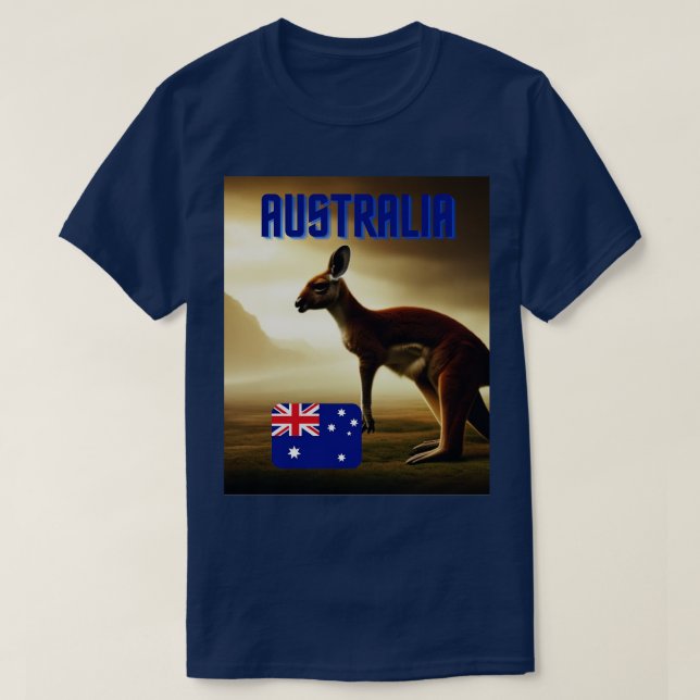 T-shirt australie (Design devant)
