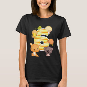 T-shirt Australie Animaux 6e anniversaire Kangaroo Koala P