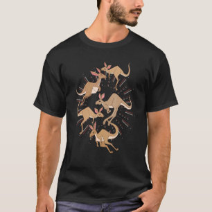 T-shirt Australie Aussie Zoo animal mignon Kangaroo