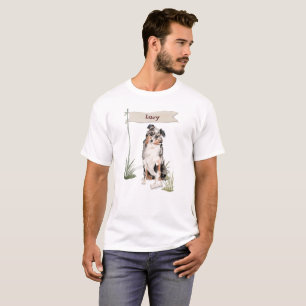 T-shirt Australie : Félicitations au berger australien po