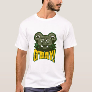 T-shirt Australie, Gday, Kola, Aussie Spirit