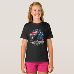T-shirt Australie Kangaroo Aussies atterrir sous les